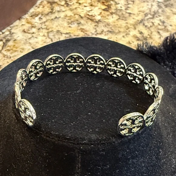 Tory Burch Silver Filigree Bracelet - Picture 3 of 4